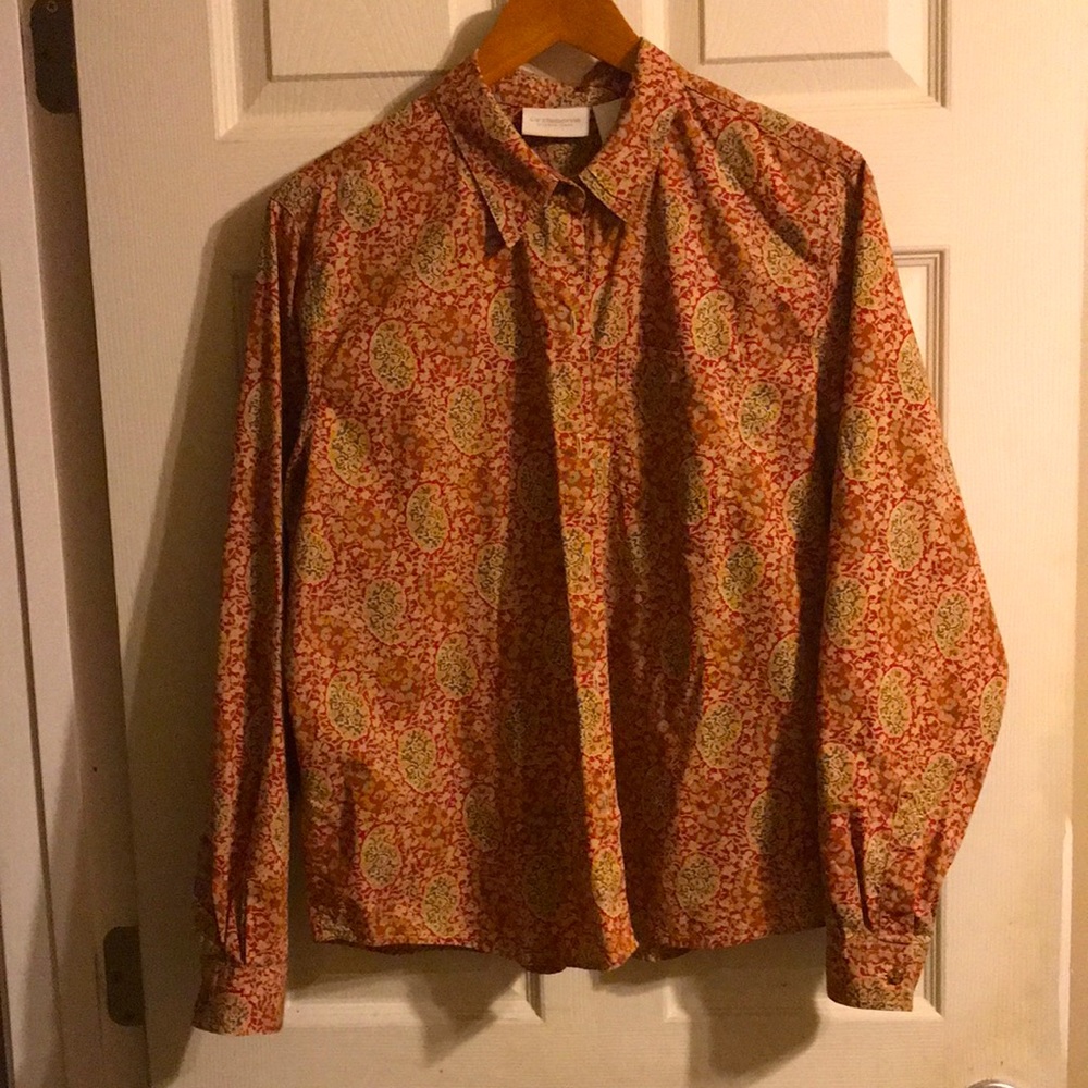 Liz Claiborne, long sleeve blouse